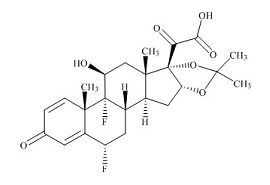 PUNYW20557293 <em>Fluocinolone</em> <em>Acetonide</em> EP Impurity A (<em>Fluocinolone</em> <em>Acetonide-21</em>-Carboxylic Acid)