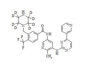PUNYW25103492 N-Desmethyl Flumatinib-d8