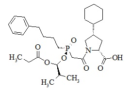 <em>PUNYW19262435</em> <em>Fosinopril</em> <em>impurity</em> (<em>2R</em>, <em>4S</em> <em>isomer</em>)
