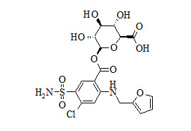 PUNYW18582379 Furosemide <em>acyl</em> <em>glucuronide</em>