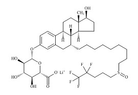 PUNYW18388365 Fulvestrant-3-<em>Glucuronide</em> <em>Lithium</em> <em>Salt</em>