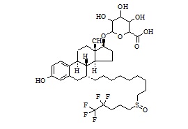 <em>PUNYW18389420</em> <em>Fulvestrant-17-glucuronide</em>
