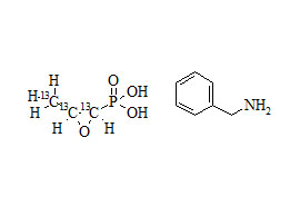 PUNYW19051493 <em>Fosfomycin</em>-13C3 Benzylamine