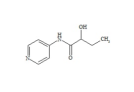 <em>PUNYW21778483</em> <em>Fampridine</em> <em>Impurity</em> <em>3</em> ( <em>N</em>-(<em>4-Pyridyl</em>)-<em>2-Hydroxybutyramide</em>)