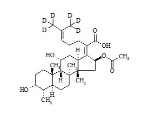 PUNYW18315491 Fusidic acid-d6