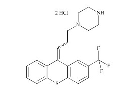 PUNYW25136279 <em>Flupentixol</em> EP Impurity C <em>DiHCl</em> (<em>Mixture</em> of <em>Z</em> and <em>E</em> <em>Isomers</em>)
