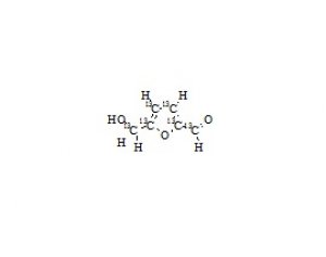 PUNYW25212546 5-Hydroxymethylfurfural-13C6