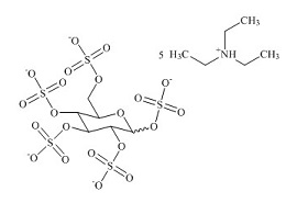 PUNYW22122468 Glucose <em>pentasulfate</em> <em>triethylamine</em> <em>salt</em>