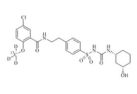 PUNYW19296454 rac-cis-3-Hydroxy-<em>Glyburide</em>-13C-d3
