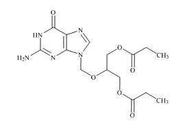 PUNYW18644585 <em>Ganciclovir</em> Dipropionate (<em>Ganciclovir</em> Impurity I)
