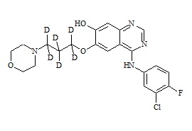 <em>PUNYW7229102</em> <em>O-Desmethyl</em> <em>Gefitinib</em>-d6
