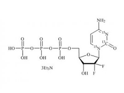 PUNYW14314438 Gemcitabine Triphosphate-13C-15N2 Tri(triethylamine) Salt