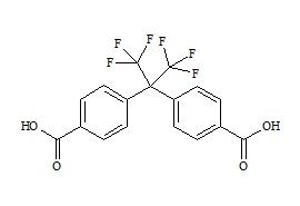 <em>PUNYW25806382</em> <em>2</em>, <em>2-Bis</em>(<em>4-carboxyphenyl</em>)-<em>hexafluoropropane</em>