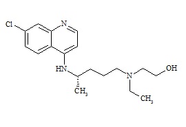 PUNYW18020579 <em>Hydroxychloroquine</em> S-isomer <em>Impurity</em>