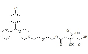 <em>PUNYW22744568</em> <em>Hydroxyzine</em> <em>Citrate</em> <em>Impurity</em> <em>1</em>