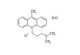 PUNYW22222531 <em>Imipramine</em> Impurity <em>HCl</em> (9-Methyl-10-Dimethylaminopropylacridinium Chloride <em>HCl</em>)