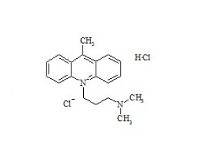 PUNYW22222531 Imipramine Impurity HCl (9-Methyl-10-Dimethylaminopropylacridinium Chloride HCl)
