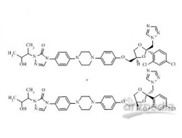 PUNYW8971364 Hydroxy Itraconazole (Mixture of Diastereomers)