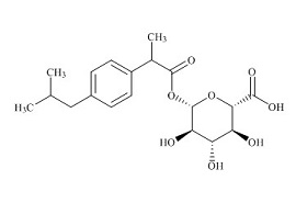 PUNYW4762557 Ibuprofen <em>Acyl</em> <em>Glucuronide</em> (<em>Mixture</em> of <em>Diastereomers</em>)