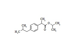 PUNYW4865352 Ibuprofen <em>Isopropyl</em> <em>Ester</em> (<em>Isopropyl</em> 2-(4-Isobutylphenyl)Propanonate)