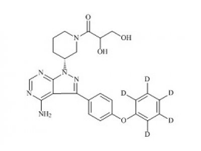 PUNYW12436339 Ibrutinib Impurity 3-d5 (PCI-45227-d5) (Mixture of Diastereomers)
