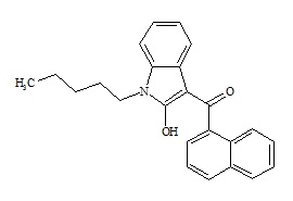 PUNYW22805269 <em>JWH</em>-018 <em>2</em>-Hydroxyindole Metabolite