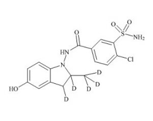 PUNYW11909306 5-Hydroxy Indapamide-d5
