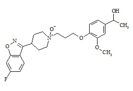 PUNYW9267234 <em>Iloperidone</em> <em>Metabolite</em> <em>P88</em> N-Oxide