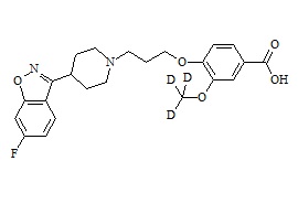 PUNYW9259570 <em>Iloperidone</em>-d3 metabolite P95