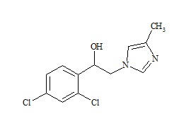 PUNYW17944228 <em>1</em>-(<em>2</em>, <em>4-Dichlorophenyl</em>)-<em>2</em>-(<em>4-Methylimidazole-1-yl</em>)-<em>Ethanol</em>