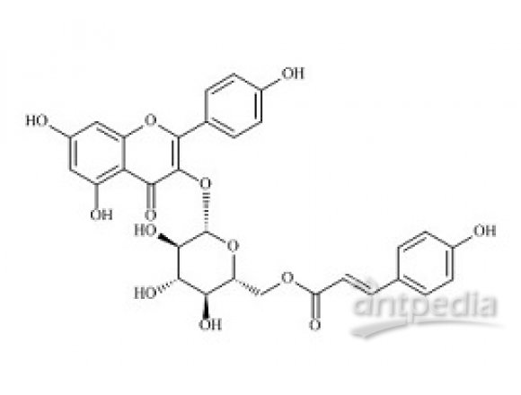PUNYW25436297 Kaempferol-3-O-(6''-O-p-Coumaroyl)Glucoside (Tiliroside)