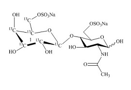 PUNYW25220337 <em>N-Acetyllactosamine</em> 6,6'-Disulfate Disodium Salt-13C6
