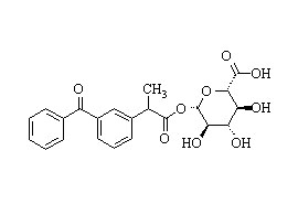PUNYW27592195 rac-Ketoprofen <em>acyl-beta-D-glucuronide</em> (<em>mixture</em> of isomers)
