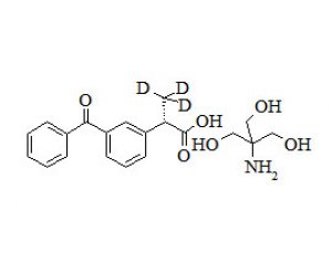 PUNYW27593414 (S)-(+)-Ketoprofen-d3 Tromethamine Salt
