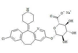 PUNYW4983147 3-Hydroxy <em>Desloratadine</em> Glucuronide Sodium Salt