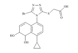 PUNYW9144249 <em>Lesinurad</em> M<em>4</em> Metabolite