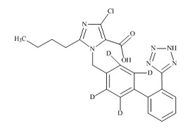 PUNYW12018559 <em>Losartan</em> Carboxylic Acid-d4