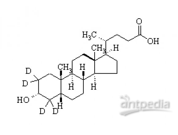 PUNYW7310300 Lithocholic-2,2,4,4-d4 Acid