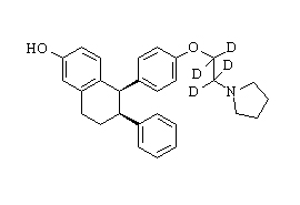 <em>PUNYW23473577</em> <em>Lasofoxifene</em>-d4