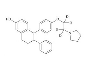 PUNYW23479383 rac-Lasofoxifene-d4