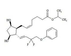 PUNYW14578553 Tafluprost Impurity 1 (Tafluprost (1S,2S,3S,5R)-Isomer)
