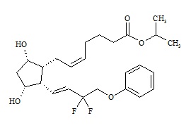 PUNYW14580171 <em>Tafluprost</em> <em>Impurity</em> 2 (<em>Tafluprost</em> (1R,2S,<em>3R</em>,<em>5S</em>)-<em>Isomer</em>)