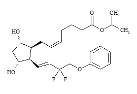 PUNYW14582502 <em>Tafluprost</em> <em>Impurity</em> 4 (<em>Tafluprost</em> (<em>1S</em>,2R,3R,5S)-<em>Isomer</em>)