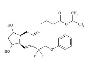 PUNYW14582502 Tafluprost Impurity 4 (Tafluprost (1S,2R,3R,5S)-Isomer)