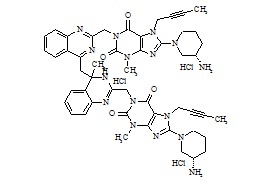 PUNYW5971443 <em>Linagliptin</em> <em>Impurity</em> 6 TriHCl