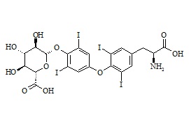 <em>PUNYW6425549</em> <em>Levothyroxine</em> <em>phenolic</em> <em>glucuronide</em>