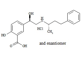 PUNYW18876197 Labetalol EP <em>Impurity</em> A <em>HCl</em> ((R,S)-isomer and <em>enantiomer</em>)