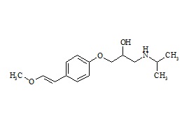 PUNYW13262490 Metoprolol <em>Impurity</em> 2 (<em>Mixture</em> of <em>Z</em> and <em>E</em> <em>Isomers</em>)