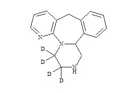 <em>PUNYW15317195</em> <em>Desmethyl</em> <em>Mirtazapine</em>-d4