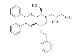 PUNYW15389466 tri-Benzyl <em>Miglustat</em> Isomer 1 HCl